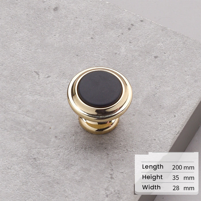 Simple Modern Black Cabinet Drawer Pulls