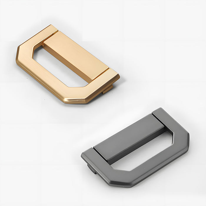 Modern Concealed Flush Pull Ring Drawer Handles