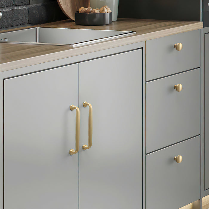 Modern Decorative Brass Cabinet Handles And Knobs For Kitchen