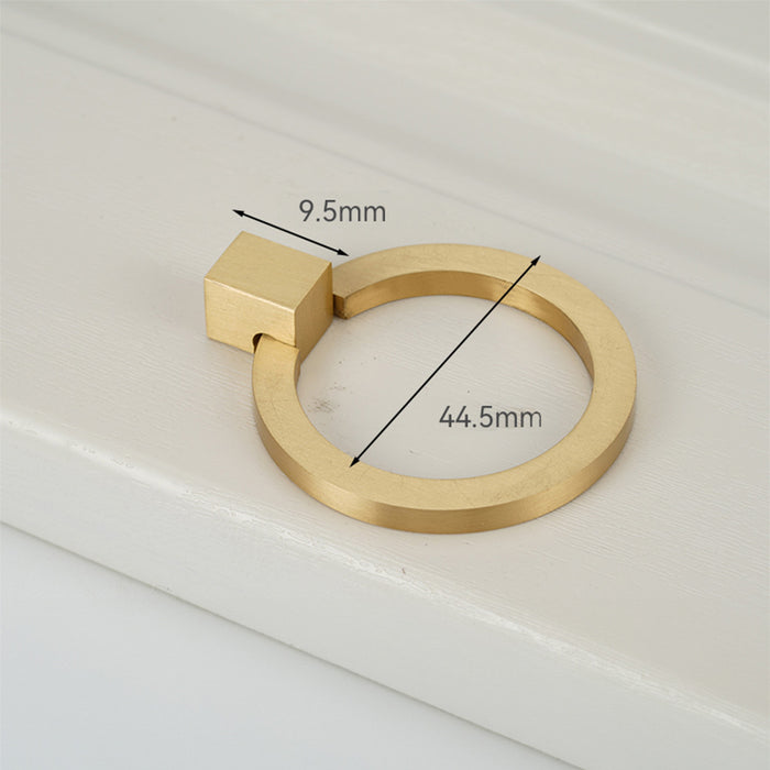 Gold Wardrobe Drawer Cabinet Pulls and Knobs