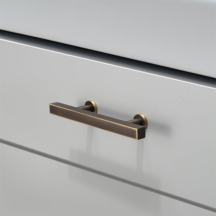 Modern Elegant Brass Kitchen Cabinet Handles