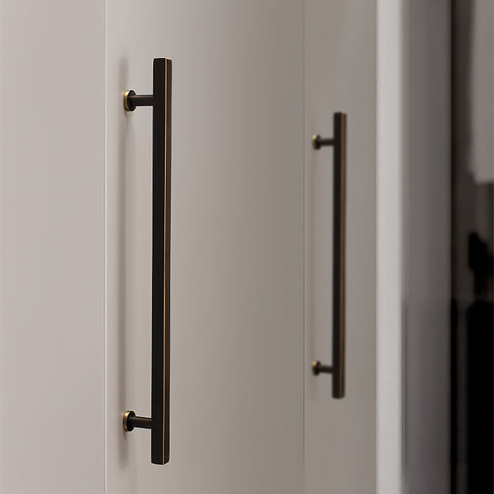 Modern Elegant Brass Kitchen Cabinet Handles