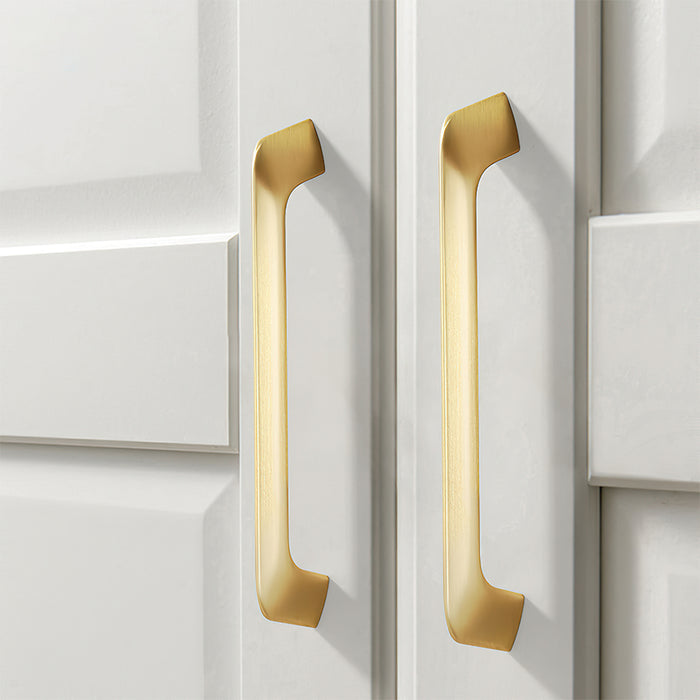 Sleek Minimalist Zinc Alloy Decorative Cabinet Handles For Kitchen