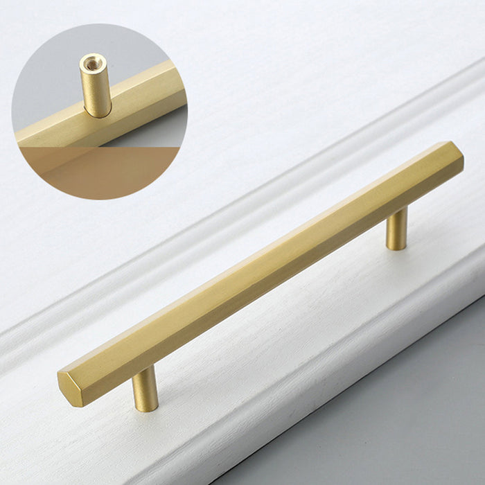 Brushed Gold Cabinet  Bar Pull Stainless Steel for Kitchen