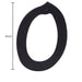 Art Deco Matte Black Aluminum House Door Numbers -Homdiy