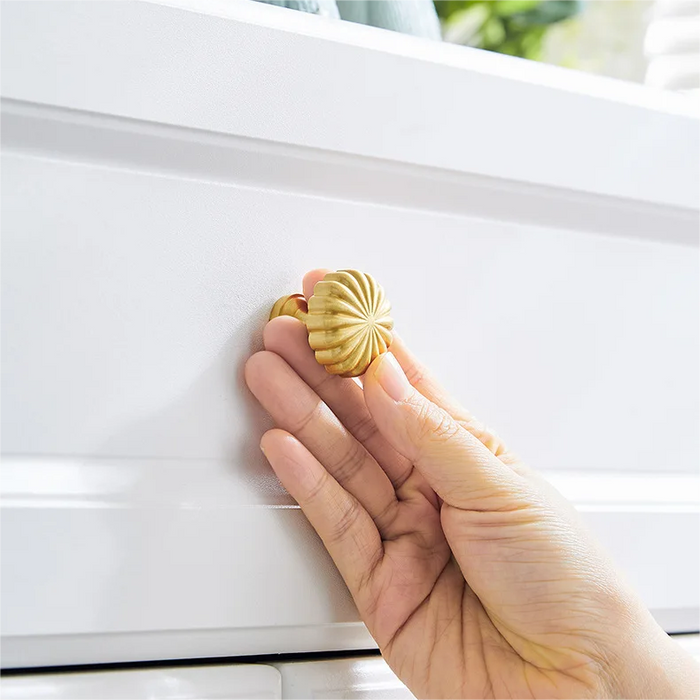 Solid Brass Furniture Hardware Single Hole Knobs