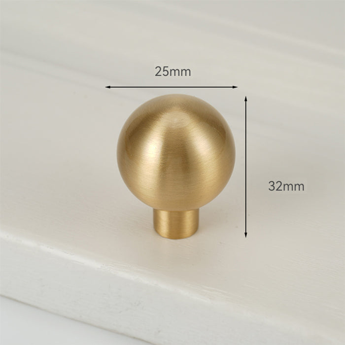 Gold Wardrobe Drawer Cabinet Pulls and Knobs