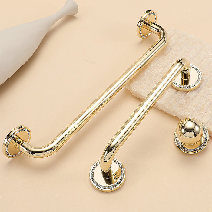 Simple Decorative Zinc Gold Alloy Kitchen Cabinet Handles