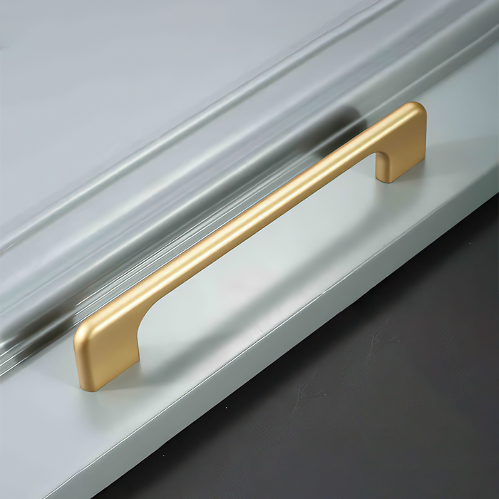 Sleek Industrial Zinc Alloy Kitchen Furniture Cabinet Handles