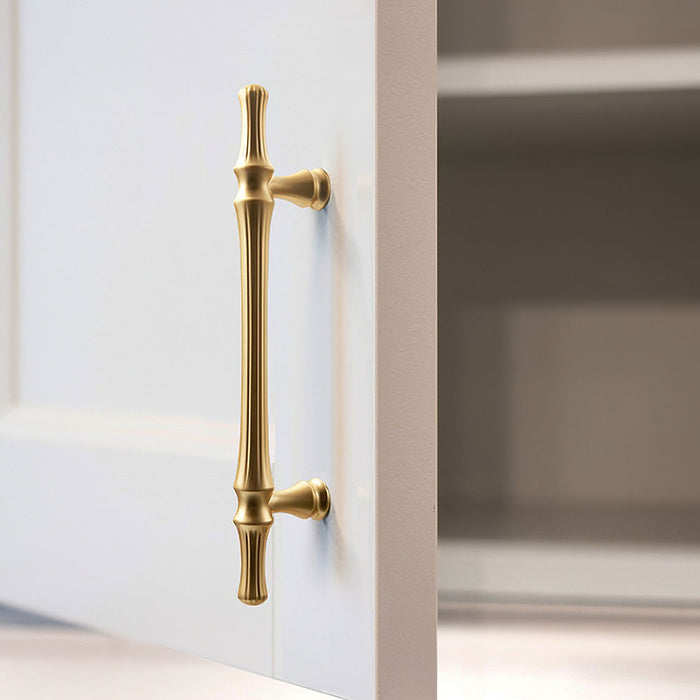 Nordic American Modern Luxury Gold Cabinet Handles