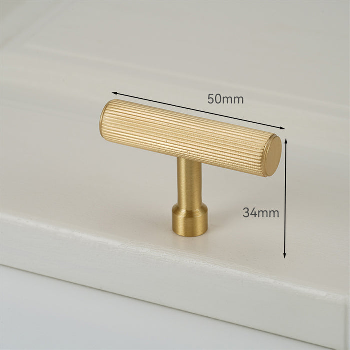 Gold Wardrobe Drawer Cabinet Pulls and Knobs