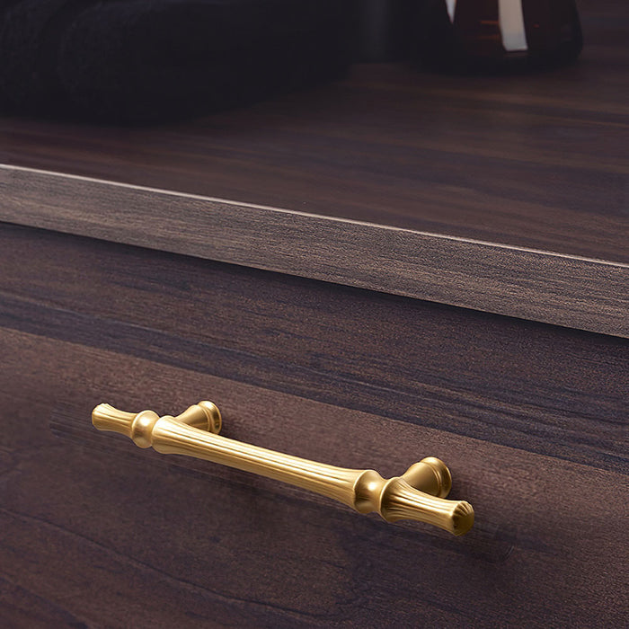 Nordic American Modern Luxury Gold Cabinet Handles