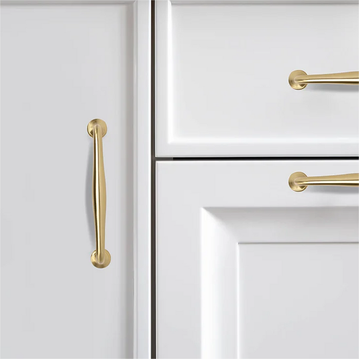 Modern Simple Brass Wardrobe Handle