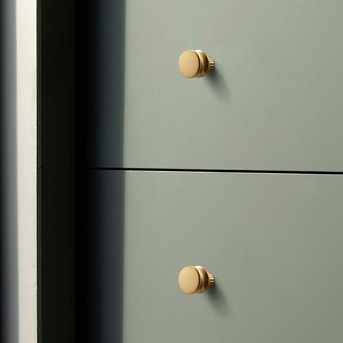 Nordic American Modern Luxury Gold Cabinet Handles