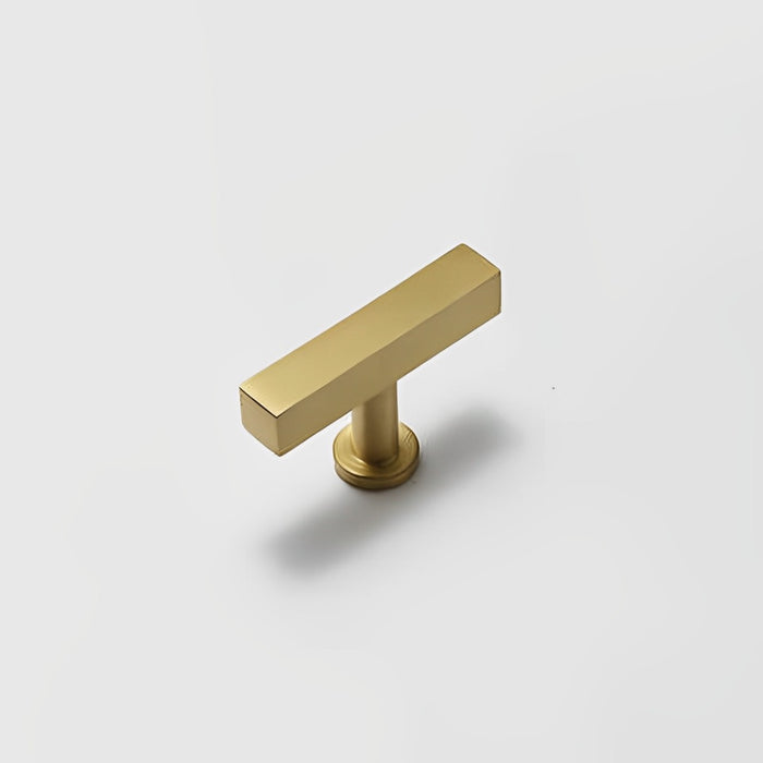 Modern Elegant Brass Kitchen Cabinet Handles