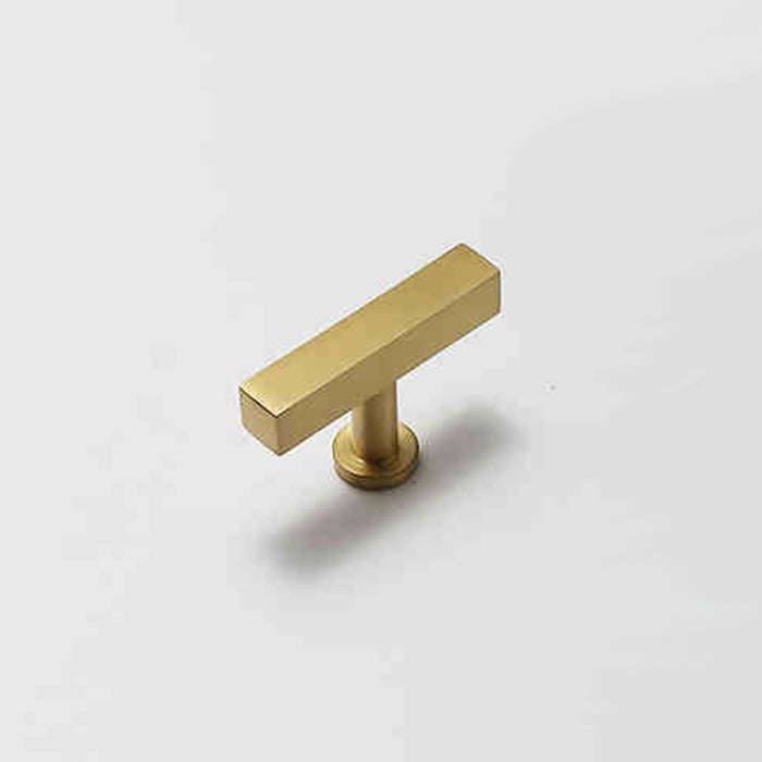 Modern Elegant Brass Kitchen Cabinet Handles