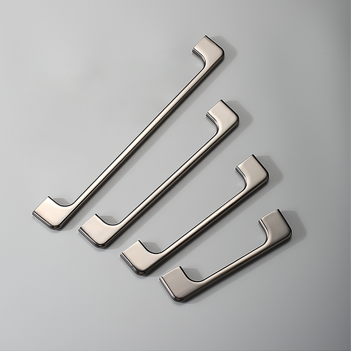 Sleek Industrial Zinc Alloy Kitchen Furniture Cabinet Handles