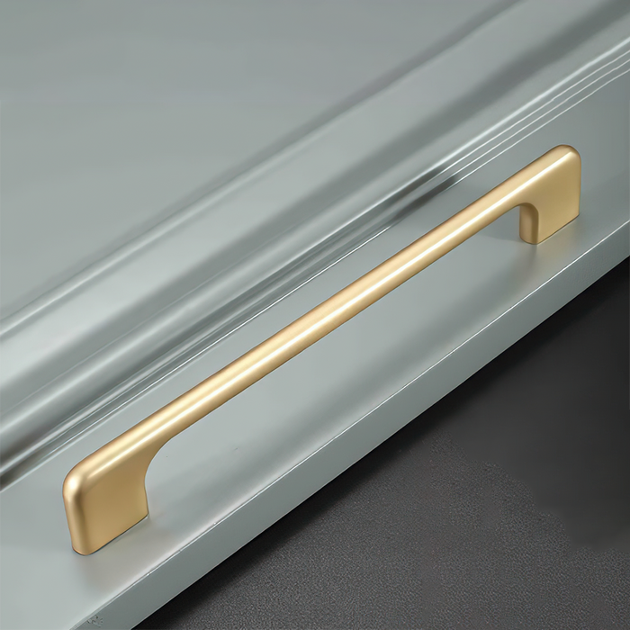 Sleek Industrial Zinc Alloy Kitchen Furniture Cabinet Handles