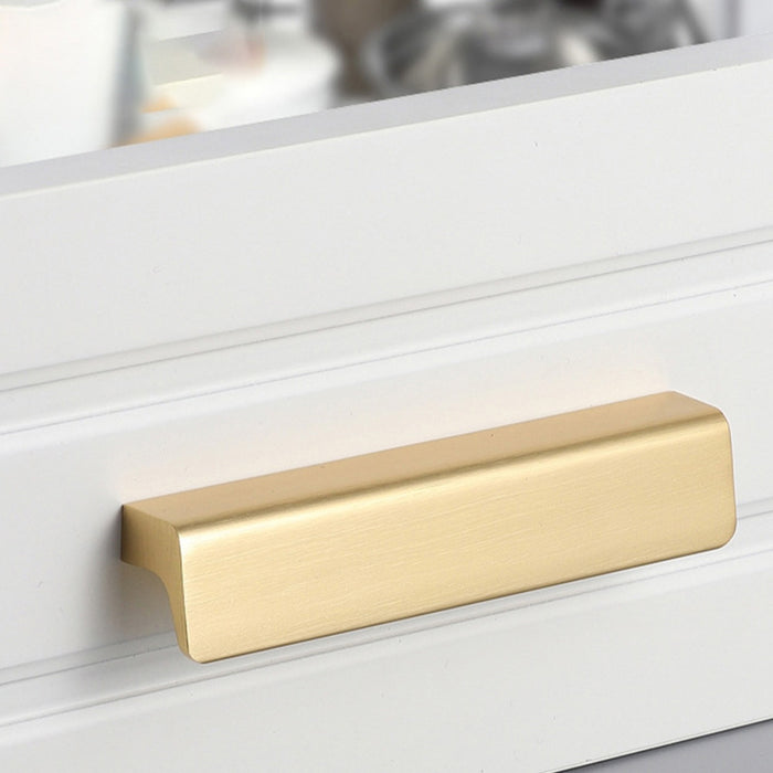 Luxurious Modern Aluminum Alloy Furniture Cabinet Handles For Kitchen