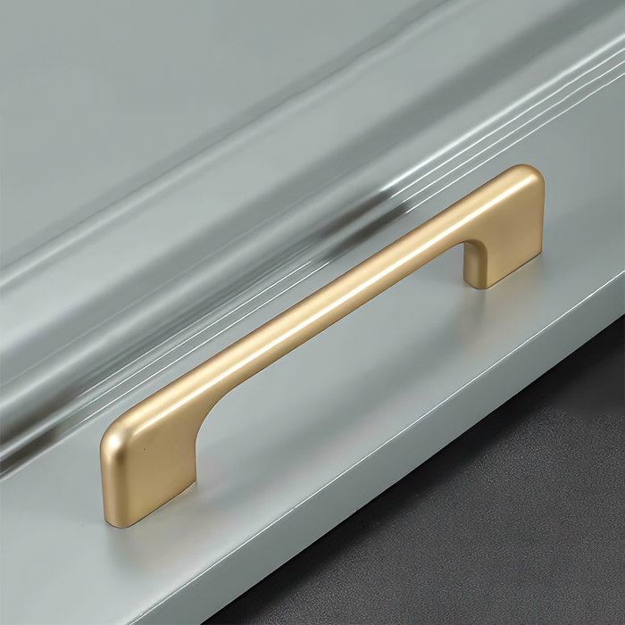 Sleek Industrial Zinc Alloy Kitchen Furniture Cabinet Handles