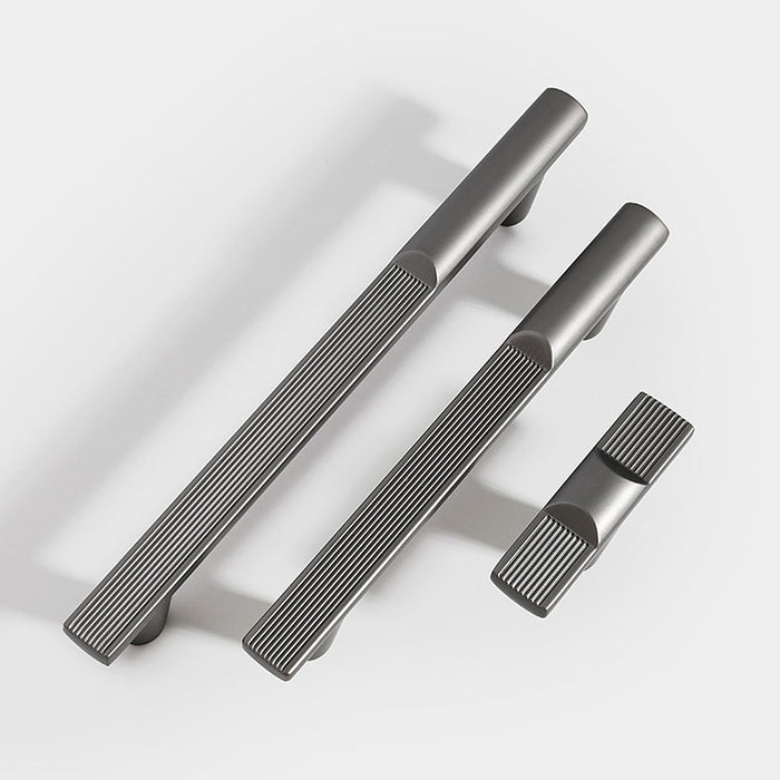 Nordic Modern Luxury Zinc Alloy Solid Cabinet Drawer Pulls