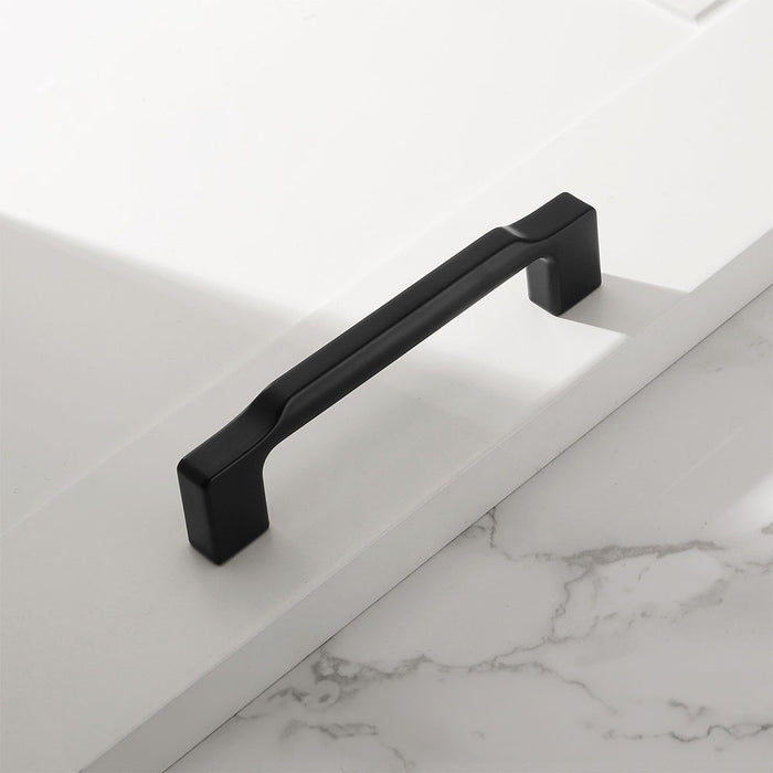 Modern Zinc Alloy Square Cabinet Pulls and Handles