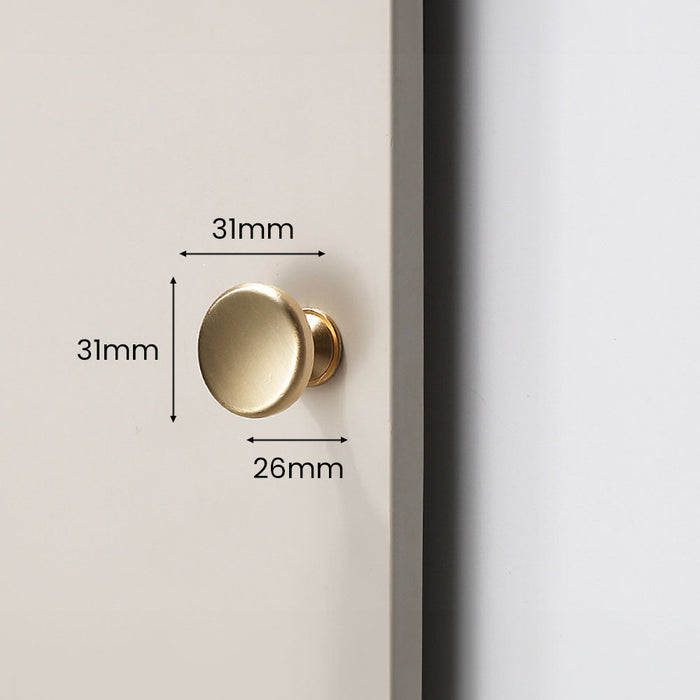 Minimalist Gold Cabinet Pull Handles for Kitchen Cupboard