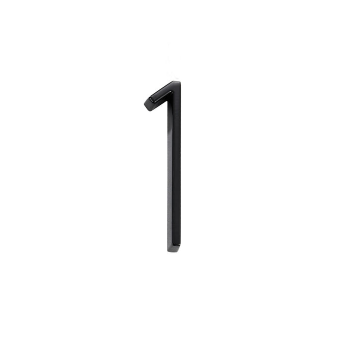 Modern Black Stainless Steel House Numbers