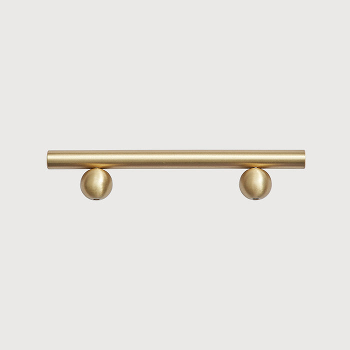 Modern Minimalist Pure Brass Gold Wardrobe Door Handle