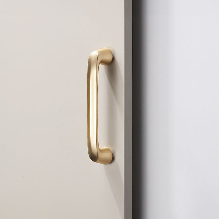 Minimalist Gold Cabinet Pull Handles for Kitchen Cupboard