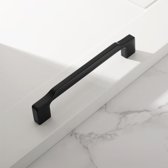 Modern Zinc Alloy Square Cabinet Pulls and Handles