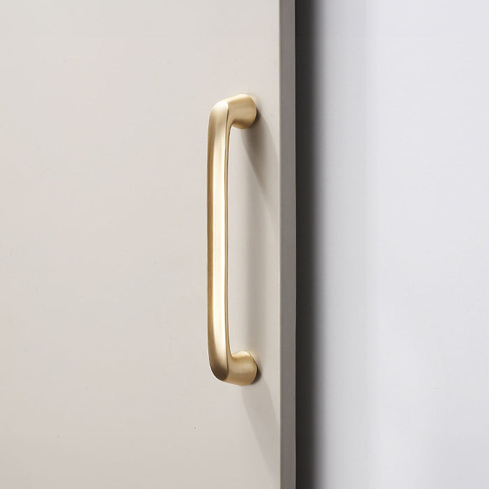 Minimalist Gold Cabinet Pull Handles for Kitchen Cupboard