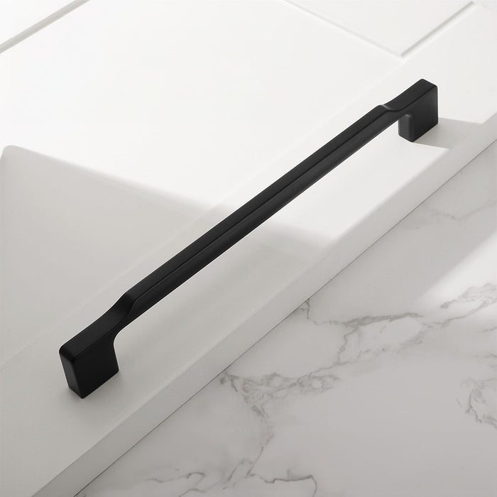 Modern Zinc Alloy Square Cabinet Pulls and Handles