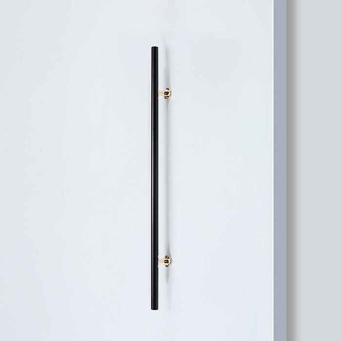 Modern Minimalist High-End Black Long Cabinet Door Handle