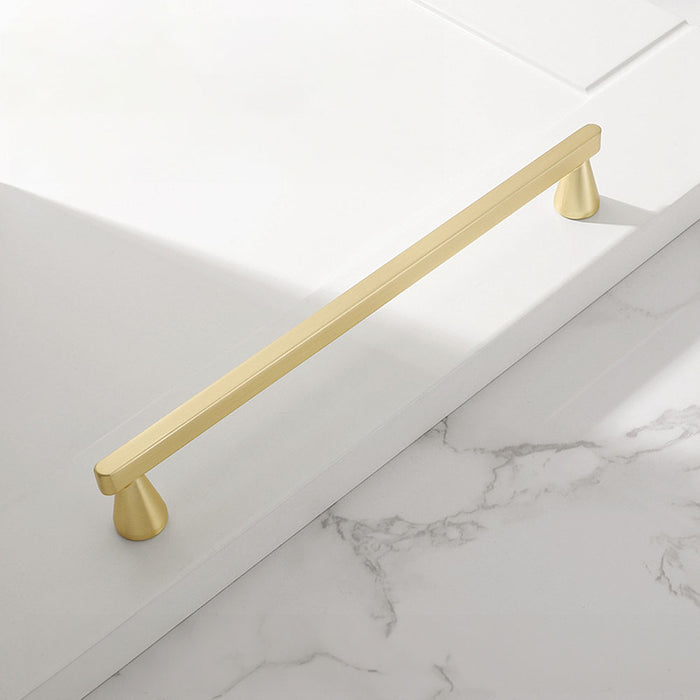 Modern Minimalist Gold and Grey Cabinet Door Handles