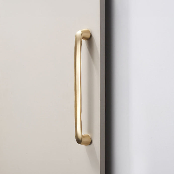 Minimalist Gold Cabinet Pull Handles for Kitchen Cupboard