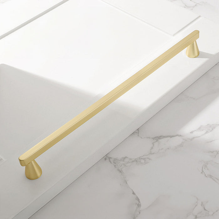 Modern Minimalist Gold and Grey Cabinet Door Handles