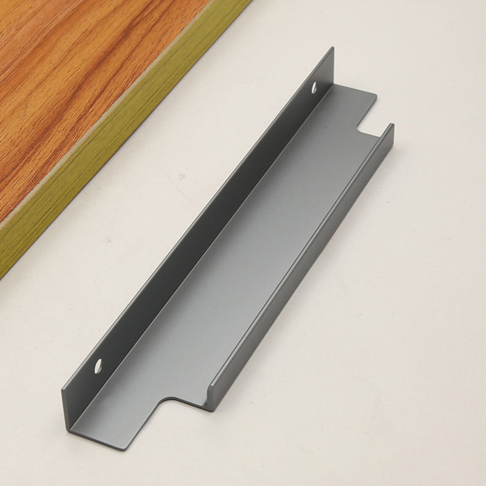 Modern Kitchen Cabinet Wardrobe Finger Edge Pulls