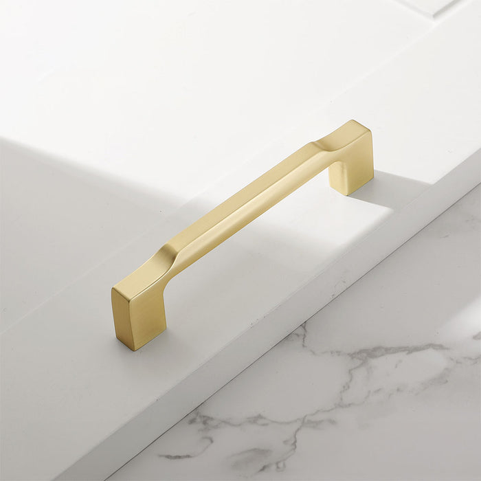 Modern Zinc Alloy Square Cabinet Pulls and Handles