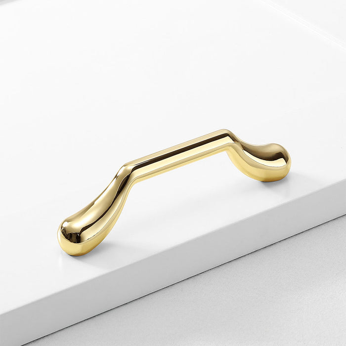 Classic Curved Cabinet Knobs and Handles