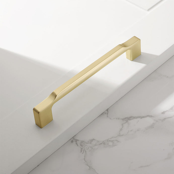 Modern Zinc Alloy Square Cabinet Pulls and Handles