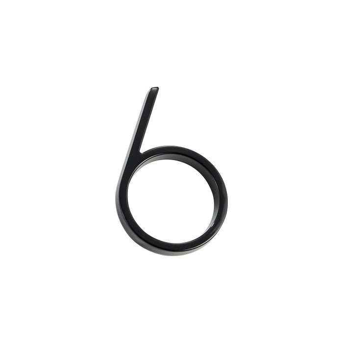 Modern Black Stainless Steel House Numbers