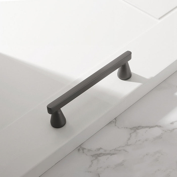 Modern Minimalist Gold and Grey Cabinet Door Handles