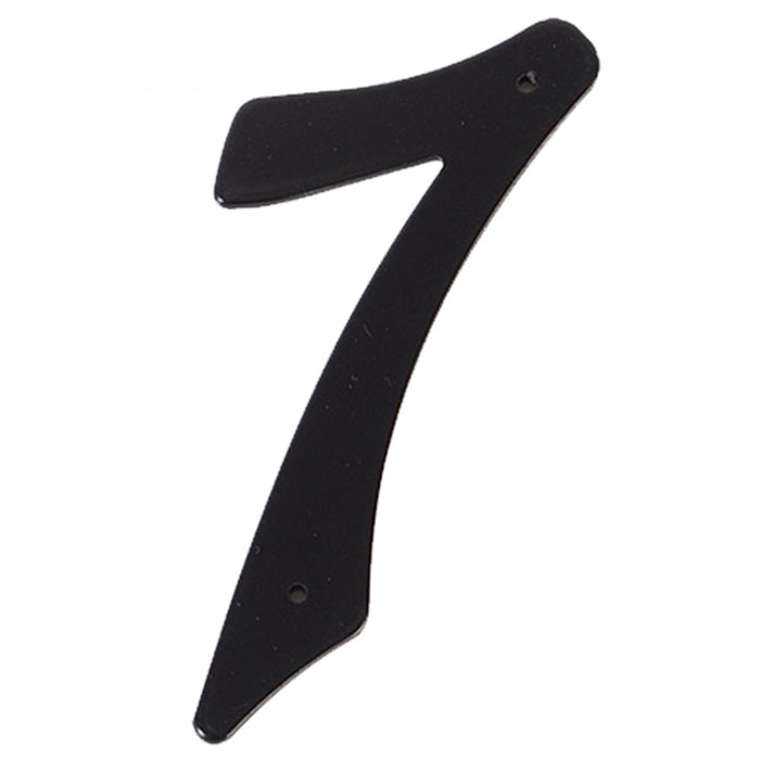 Art Deco Matte Black Aluminum House Door Numbers -Homdiy