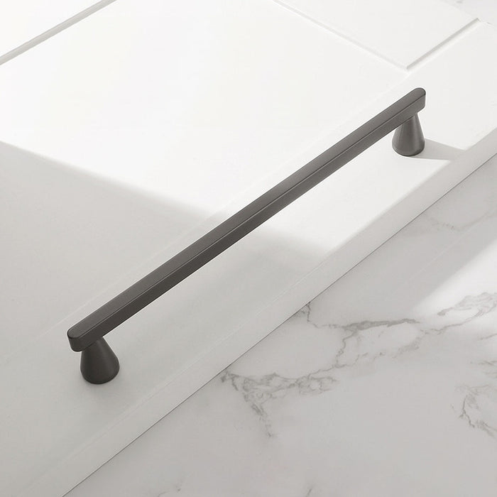 Modern Minimalist Gold and Grey Cabinet Door Handles