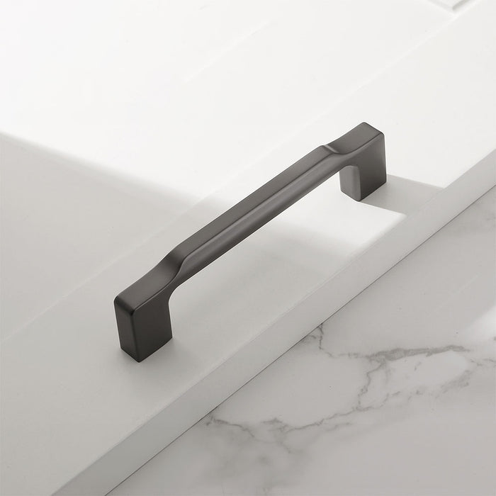 Modern Zinc Alloy Square Cabinet Pulls and Handles