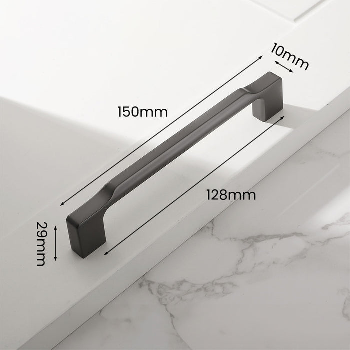 Modern Zinc Alloy Square Cabinet Pulls and Handles