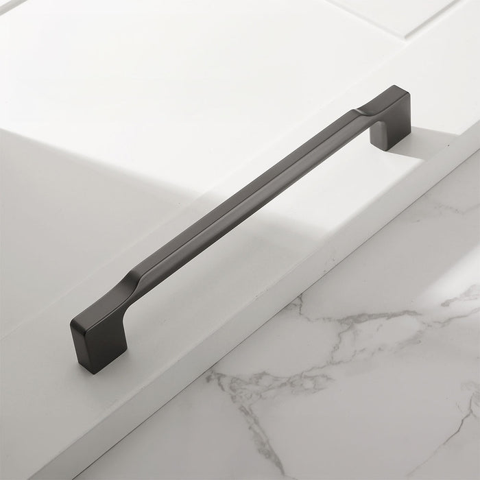 Modern Zinc Alloy Square Cabinet Pulls and Handles