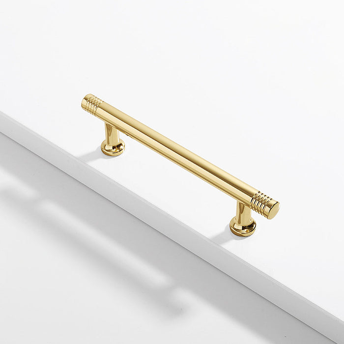 High Cabinet Extension Nordic French Solid Zinc Alloy Kitchen Drawer Handle