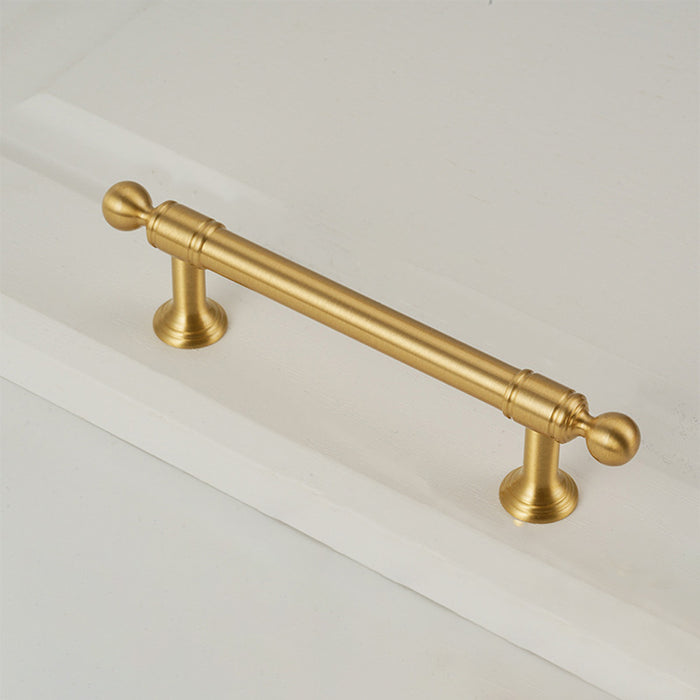 Simple Decoration Stylish Gold Brass Kitchen Cabinet Handle